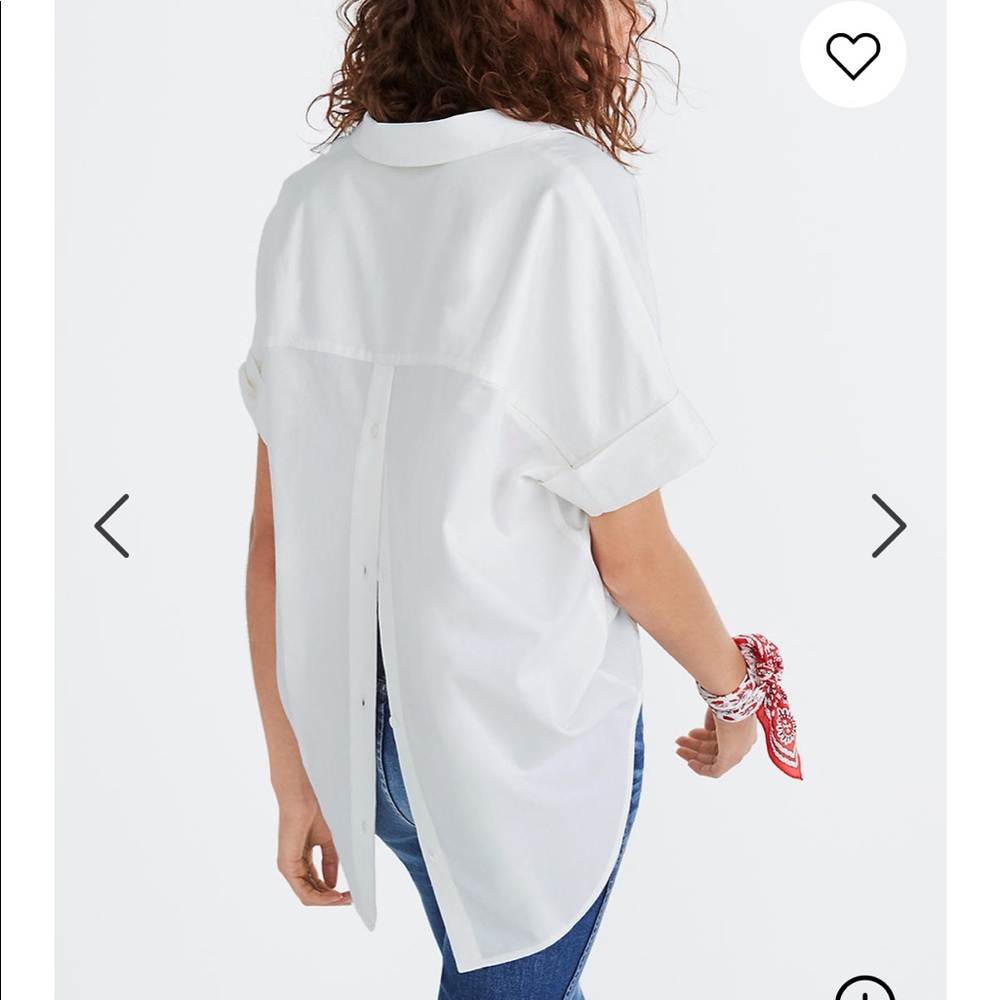 Madewell Courier Button-Back Shirt